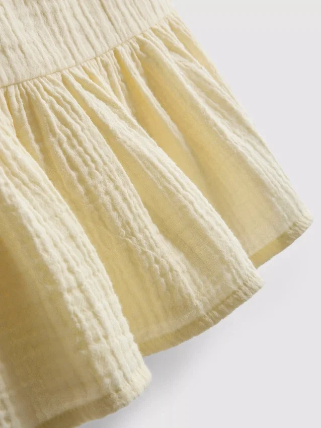 7-15yrs | shirred bow blouse