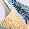 7-15yrs | shirred printed bikini