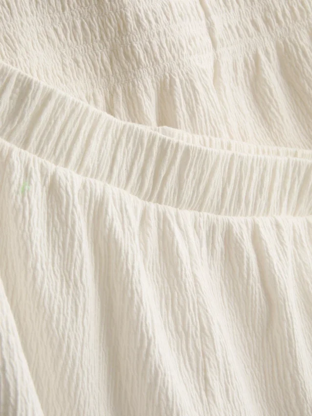 7-15yrs | shirred sleeveless top and shorts set