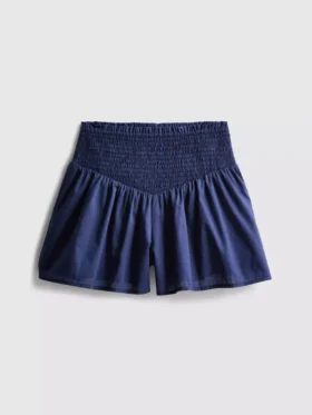 7-15yrs | shirred waist shorts