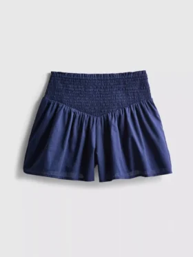 7-15yrs | shirred waist shorts