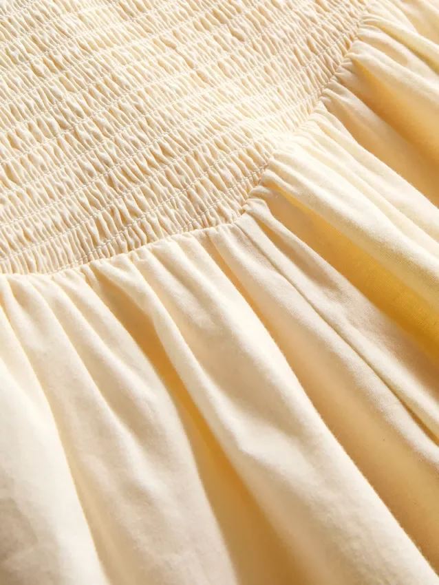 7-15yrs | shirred waist shorts