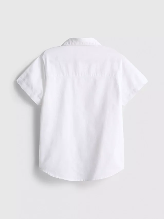 7-15yrs | short sleeve oxford shirt