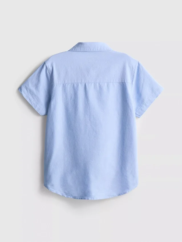 7-15yrs | short sleeve oxford shirt