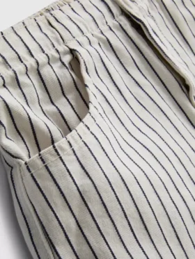 7-15yrs | stripe denim sleeveless top and shorts set