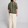 7-15yrs | stripe knit shirt