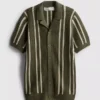 7-15yrs | stripe knit shirt