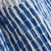 7-15yrs | stripe shirred blouse