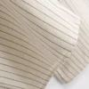 7-15yrs | stripe shirred jumpsuit