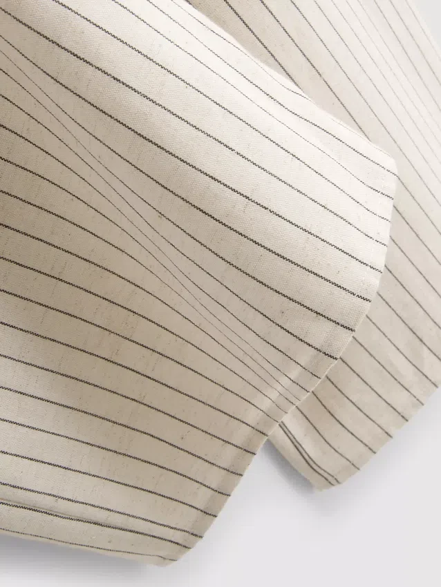 7-15yrs | stripe shirred jumpsuit