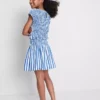 7-15yrs | stripe shirred skirt