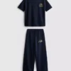 7-15yrs | t-shirt and wide-leg joggers set