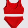 7-15yrs | textured bikini