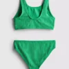 7-15yrs | textured bikini