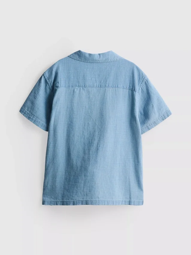 7-15yrs | textured shirt