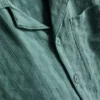 7-15yrs | textured short-sleeve button-up shirt and shorts set