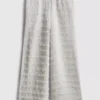 7-15yrs | textured wide-leg pants