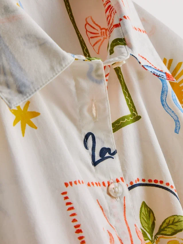 7-15yrs | tie detail shirt and shorts set