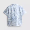 7-15yrs | tile print shirt