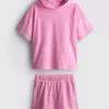 7-15yrs | towel hoodie and shorts set