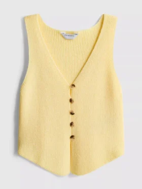 7-15yrs | v-neck knit tank