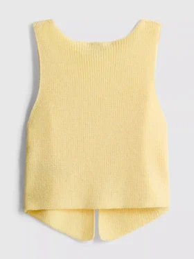 7-15yrs | v-neck knit tank