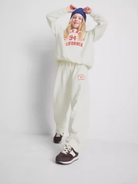 7-15yrs | venice city graphic barrel-leg joggers
