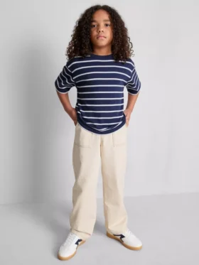 7-15yrs | waffle textured t-shirt