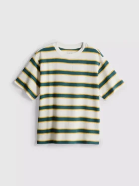 7-15yrs | waffle textured t-shirt
