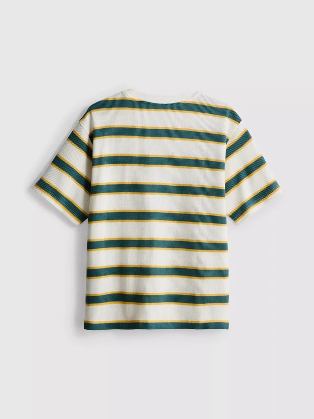 7-15yrs | waffle textured t-shirt