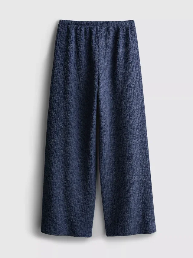 7-15yrs | wide leg crinkle pants