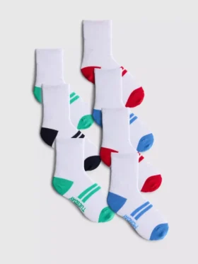 7-pack days of the week ankle socks