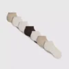 7-pack textured sneaker socks