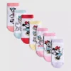 7pk disney's minnie mouse sneaker socks
