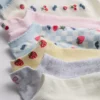 7pk fruit-pattern ankle socks