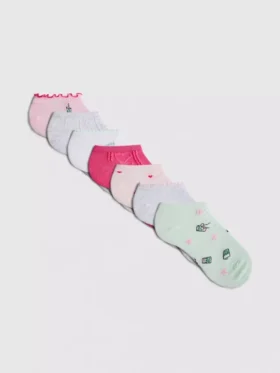 7pk patterned shoe liners