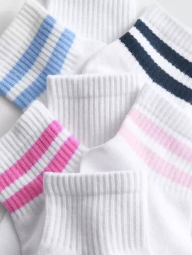 7pk quarter sports socks