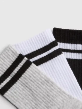 7pk ribbed sports socks