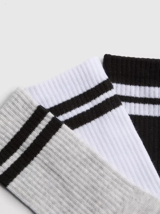 7pk ribbed sports socks