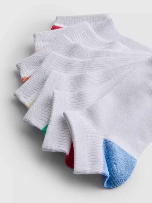 7pk sneaker socks