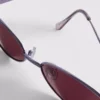 90s tinted oval sunglasses