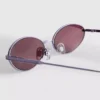 90s tinted oval sunglasses