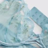 A-e underwired sheer butterfly bra