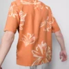 Abstract floral resort shirt
