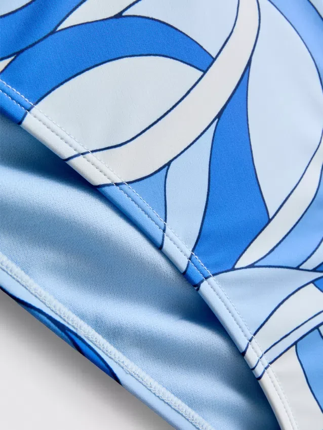 Abstract swirl bikini bottoms
