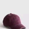 Acid wash baseball cap