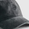 Acid wash baseball cap