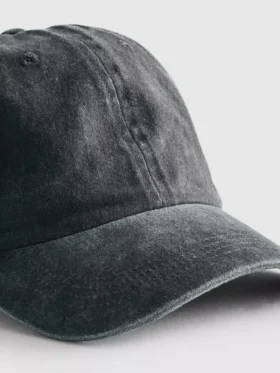 Acid wash baseball cap