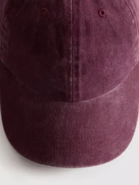 Acid wash baseball cap