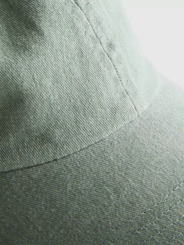 Acid wash baseball cap